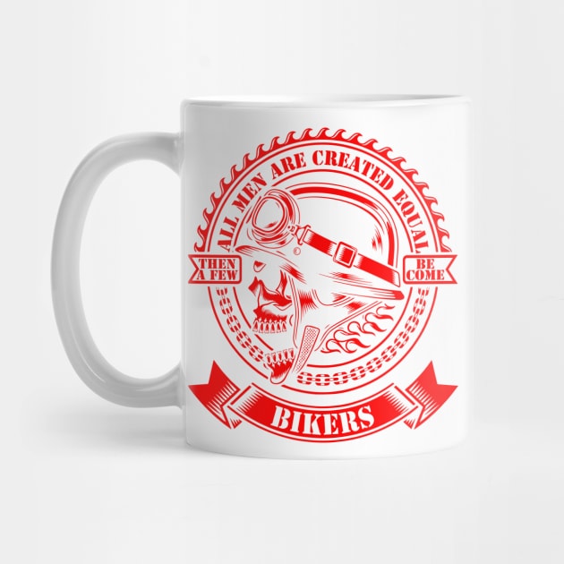 All Men Created Aqual Bikers by TwoLinerDesign